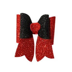 Pigtail-dog-hair-clip-red