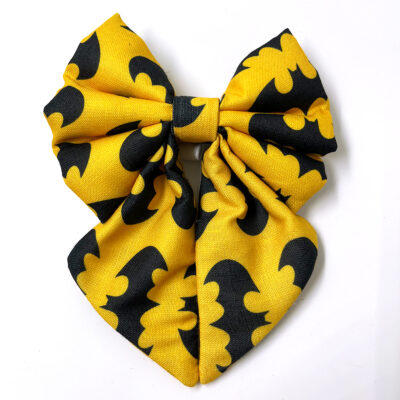 Batman pigtail bowtie