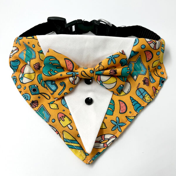 yellow summer tuxedo