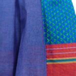 Parkar Polka Dog Festive Wear Blue - Image 4