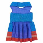 Parkar Polka Dog Festive Wear Blue - Image 3