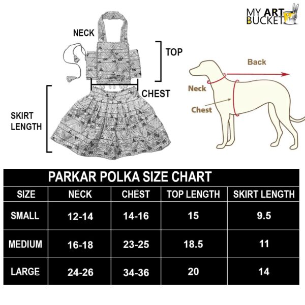 Silk Zari Work Pet Lehenga Choli White - Image 8