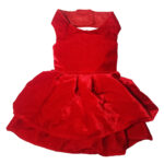 Cherry on Top Pet Velvet Dress - Image 3