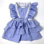 IT DOG - Blue Layered Dress