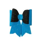 Blue Pigtail dog hair clip