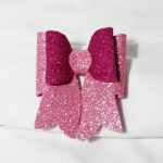 Pink Pigtail dog hair clip - Image 3