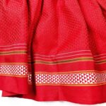 Parkar Polka Dog Festive Wear Spicy Red - Image 4