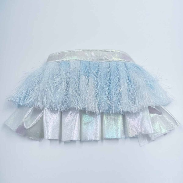 Blue furry Cape - Image 2