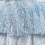 Blue furry Cape - Image 3