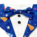 Blue Birthday Tuxedo Bandana - Image 4