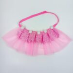 Pink Lace Net Cat Bandana - Image 2