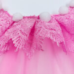 Pink Lace Net Cat Bandana - Image 6
