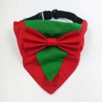 Christmas tuxedo dog bandana - Image 3