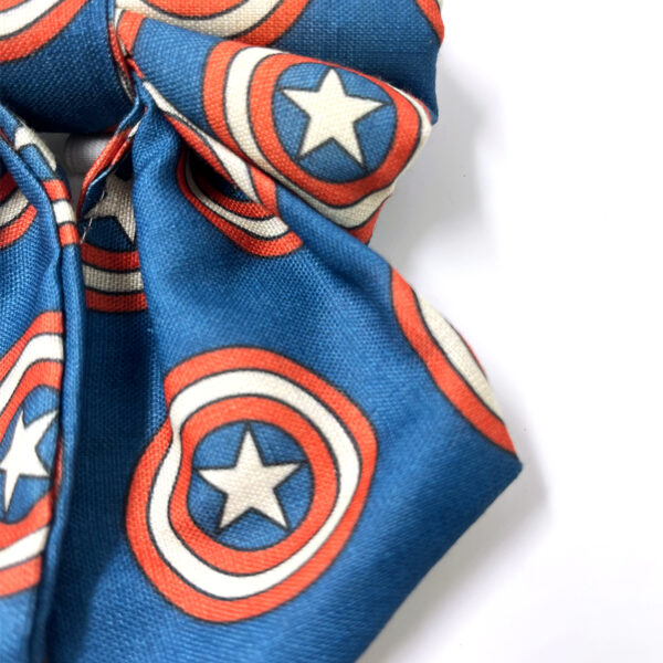 Captain America Pigtail Bowtie - Image 3