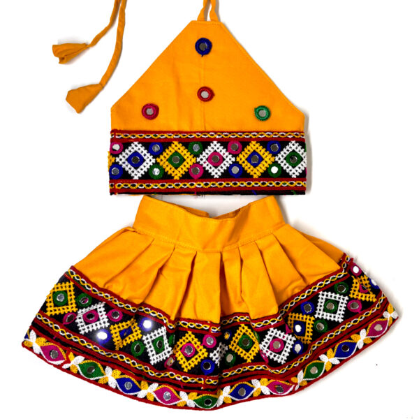 Chaniya Choli Mustard Yellow - Image 2