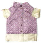 Nehru Jacket Lavender Sherwani - Image 2