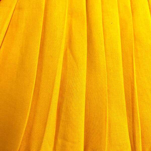 Pattu Traditional Dress- Yellow Violet - Image 7