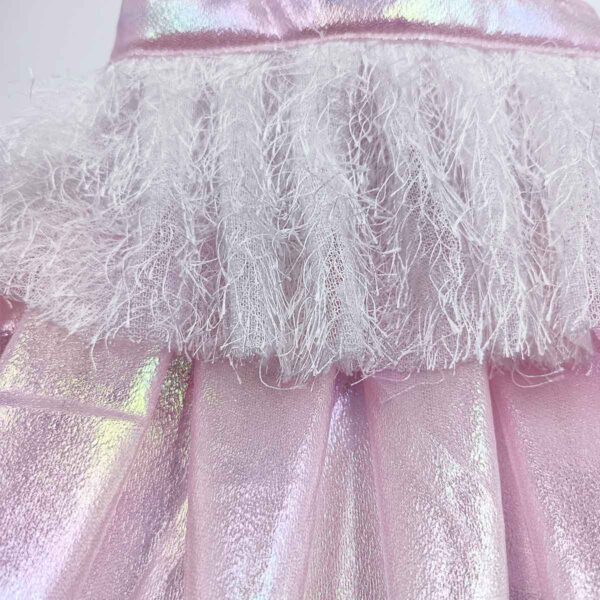 Pink Furry Cape - Image 3