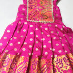 Pink Paithani Dress - Image 3