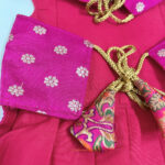 Pink Paithani Dress - Image 6