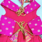 Pink Paithani Dress - Image 7