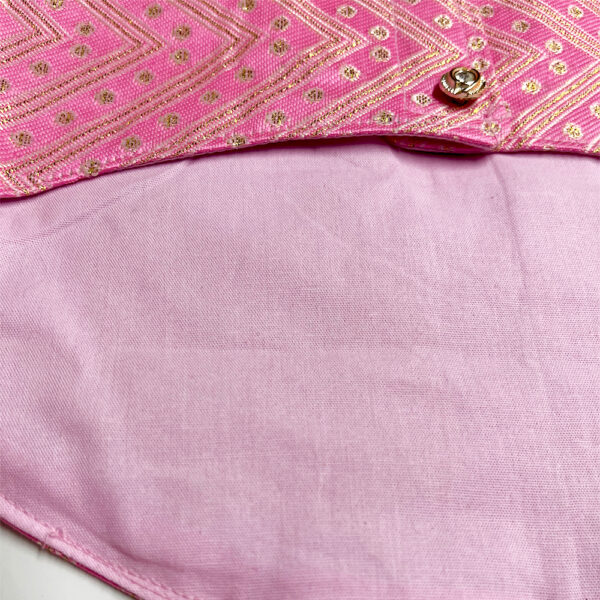 Pink Sherwani For Dogs - Image 5