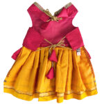 Yellow Pink Combination Parkar Polka - Image 3