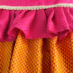 Yellow Pink Combination Parkar Polka - Image 6