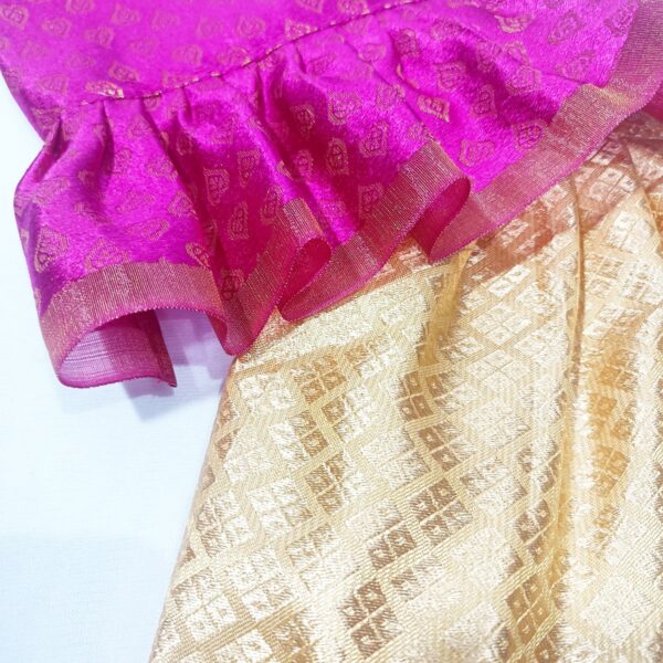 Purple Skirt Top Traditional Wear - Image 5