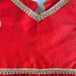Red Green Combination Parkar Polka - Image 6