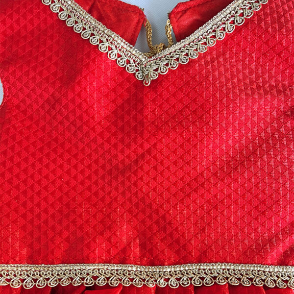 Red Green Combination Parkar Polka - Image 6