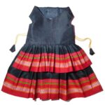 Parkar Polka Dog Festive Wear Black - Image 2