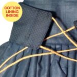 Parkar Polka Dog Festive Wear Black - Image 5