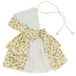 Silk Zari Work Pet Lehenga Choli White - Image 3