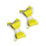 Yellow Tiktok dog hair clips(pair)