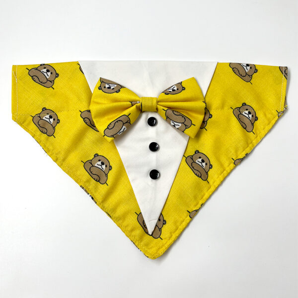 Yellow Bear Tuxedo Bandana - Image 7