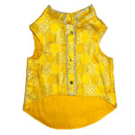 Yellow silk & Green silk kurta- Combo of 2 - Image 6