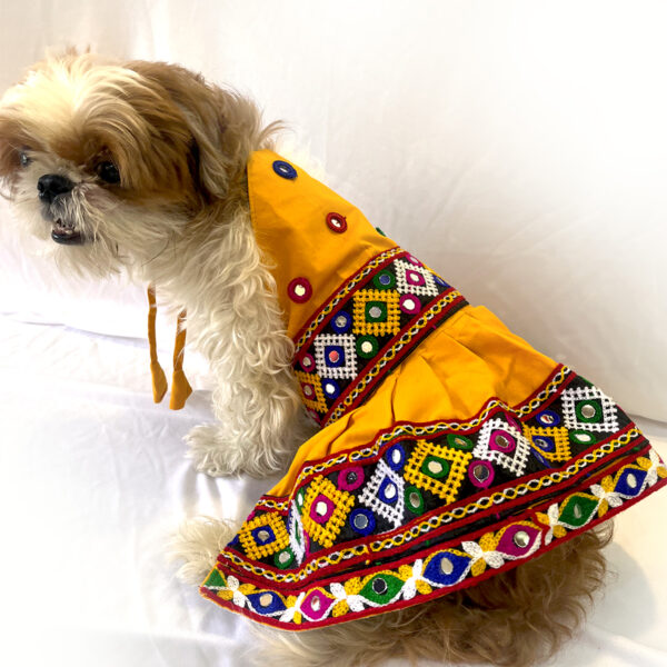 Chaniya Choli Mustard Yellow - Image 8