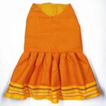 Parkar Polka Dog Festive Wear Turmeric Yellow - Image 2