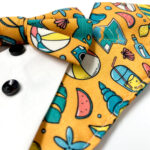 Yellow Summer Tuxedo Bandana - Image 7