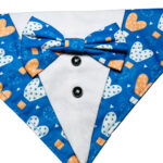 Monday Blues tuxedo bandana - Image 5