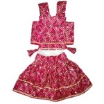 Pink sequence lehenga