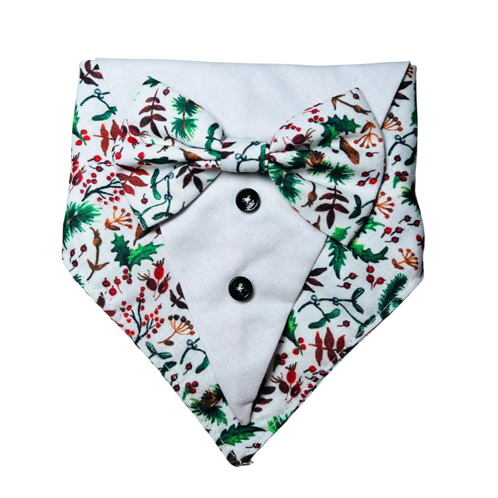 missletoe-bandana-1 Mistletoe Christmas bandana - Image 1