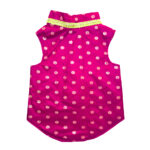 Pink silk kurta for dogs - Image 3