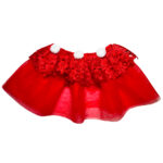 Red net cat-dog bandana