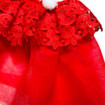 Red net cat-dog bandana - Image 3