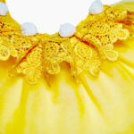 Yellow net cat-dog bandana - Image 4