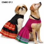 Black Parkar Polka & Pink Parkar Polka