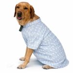 Blue strips shirt & blue embroidery shirts- combo of 2 - Image 3