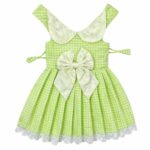 Green Bow Dress & Butter Yellow Dress- Combo of 2 - Image 2